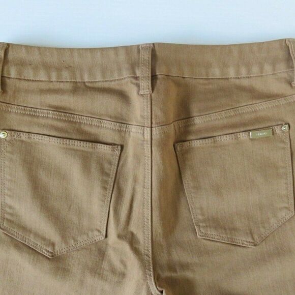 Chico's So Slimming Girlfriend Ankle Jeans Brown Pants Stretchy Women's Size 0/4 - Picture 5 of 8